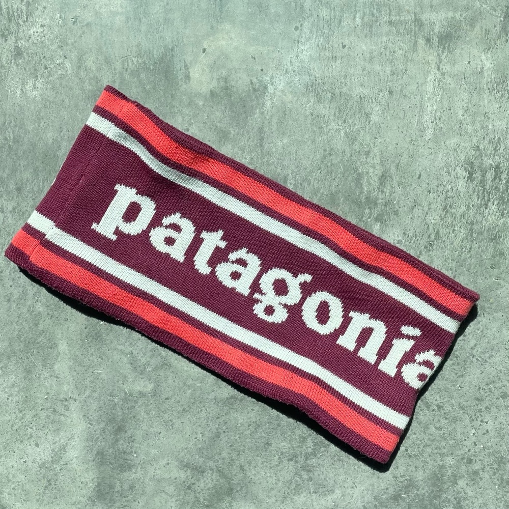 Patagonia Powder Town Headband - retro red
